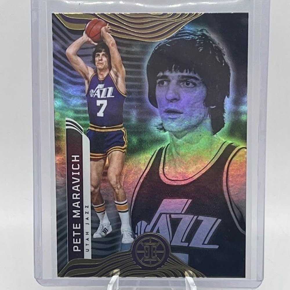 Pete Maravich 2021-22 Panini Illusions 133 NBA Utah Jazz Basketball Card‎
